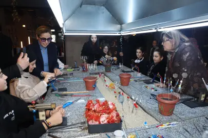 Gaziantep'te yarıyıl tatili atölyelerine yoğun ilgi