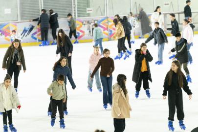 Karne sevinci buzda yaşandı