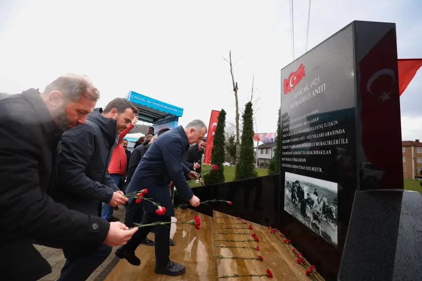 Kocaeli’de Mübadele Anıtı Başiskele’de açıldı