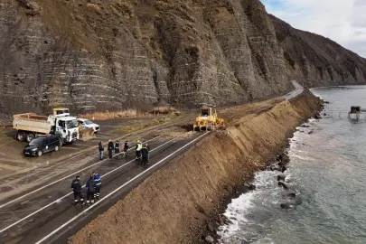Tekirdağ'da heyelan önlemi