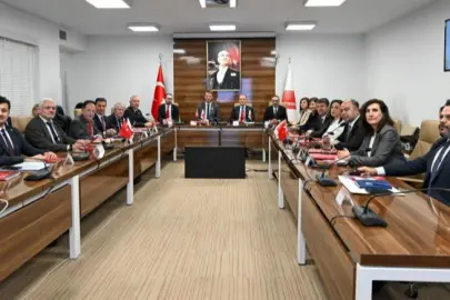 Başkan Seçer Avrupalı Başkanları ağırladı