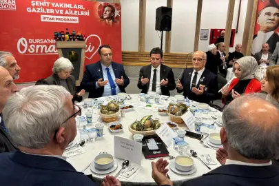 Bursa Osmangazi'den şehit ve gazi aileleri için anlamlı iftar