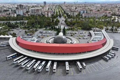 Konya Otogarı geçen yıl 18 milyona hizmet verdi