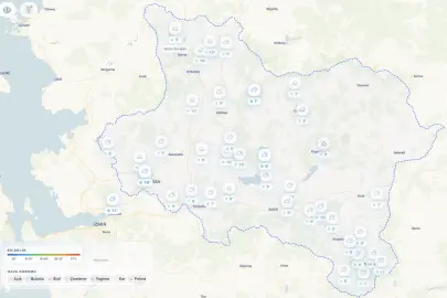 Manisa'da dijital erken uyarı sistemi