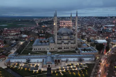 Mimar Sinan'ın ustalık eseri Selimiye, Ramazan’da ibadete açılıyor