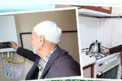 Ordu’da 124 konut ücretsiz doğalgaza dönüştürüldü