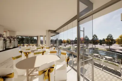 ABB'nin 3'üncü düğün salonu hazırlıkları sürüyor