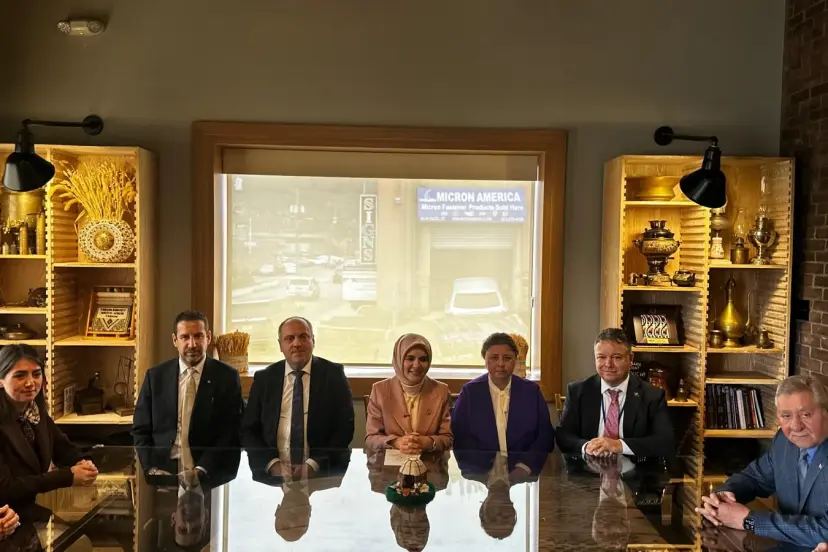 Bakan Göktaş Paterson’da Türk toplumuyla buluştu