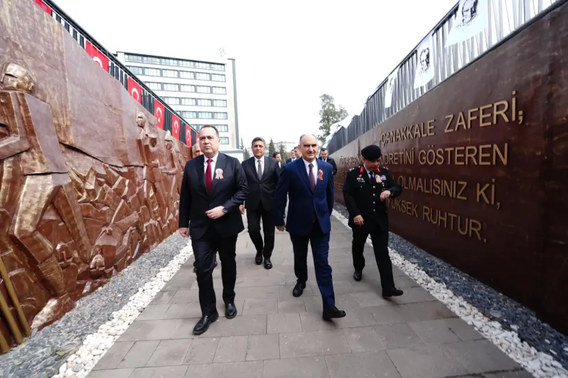 Çanakkale Zaferi’nin 111. yılında şehitler Manisa’da anıldı