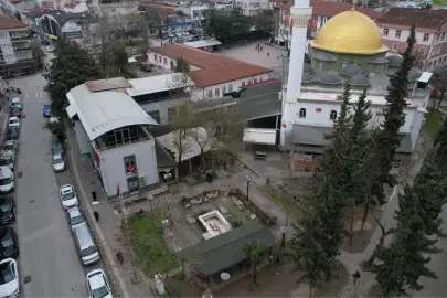 Bursa Nilüfer'de İhsaniye Eski Köy Meydanı'na modern dokunuş
