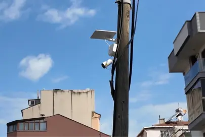 Çayırova'da kaba atık noktalarına kameralı takip