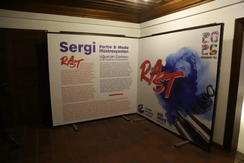 Eskişehir’de ‘Rast’ sergisi açıldı