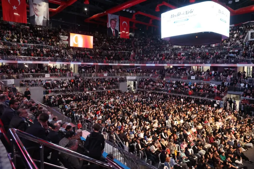 Gaziantep'te Mevlid-i Nebi'de 5 bin vatandaş buluştu