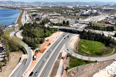 İzmit sahil bağlantı kolu trafiğe kapatılıyor
