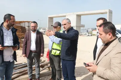 Kocaeli'de Başkan Çiftçi’den yatırımlara yakın takip