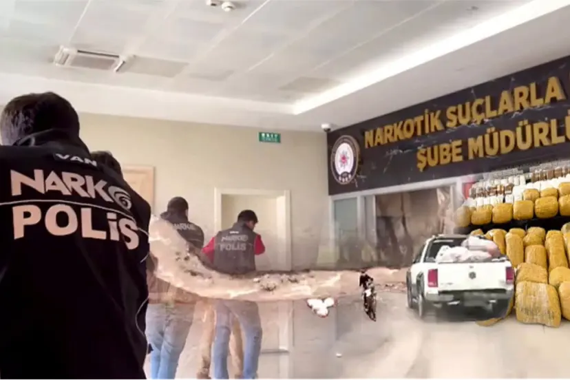 Van’da 240 kilo uyuşturucu ele geçirildi!